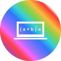 Online Formula Vector Icon