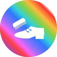 Shoe Polishing Vector Icon