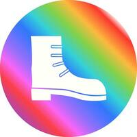 Camping Boot Vector Icon