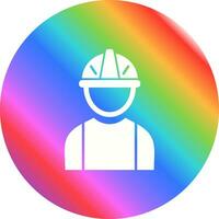 Construction Worker Vector Icon