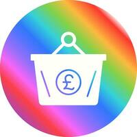 Pound Basket Vector Icon