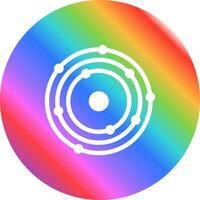 Atomic Structure Vector Icon