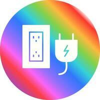 Plug and Socket Vector Icon
