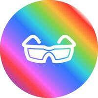 icono de vector de gafas