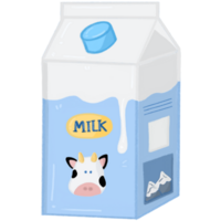 cartão do leite png