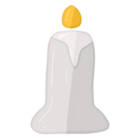 charmant blanc bougie png