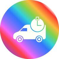 Time Based Delivery Vector Icon