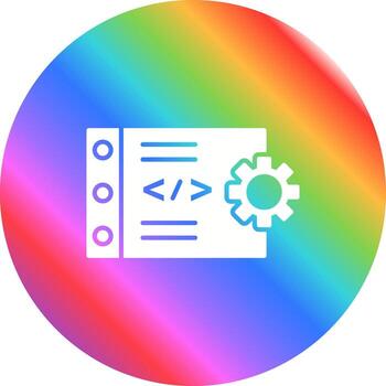 icono de vector de desarrollo