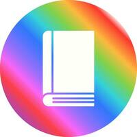 icono de vector de libro