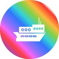 Delivery Ship Vector Icon