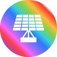 icono de vector de panel solar