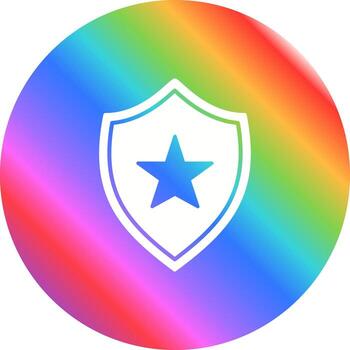 icono de vector de escudo