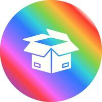 Open Box Vector Icon