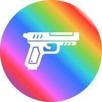 icono de vector de pistola