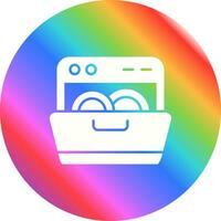 Dishwasher Vector Icon