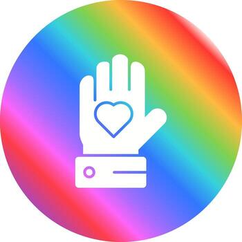 icono de vector voluntario