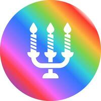 icono de vector de velas