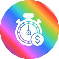 Time Of Money Vector Icon