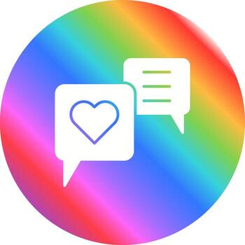 icono de vector de comentarios