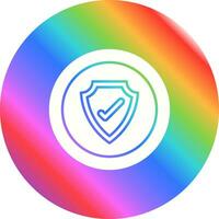 icono de vector de token de seguridad