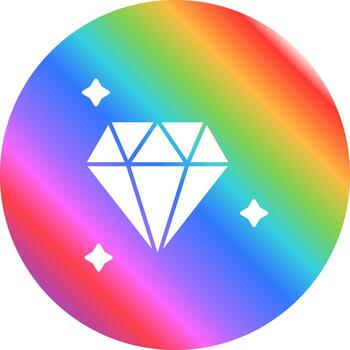 Diamond Vector Icon