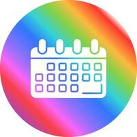 icono de vector de calendario