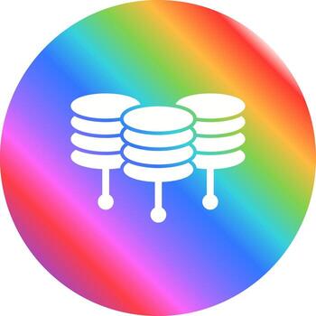 icono de vector de datos