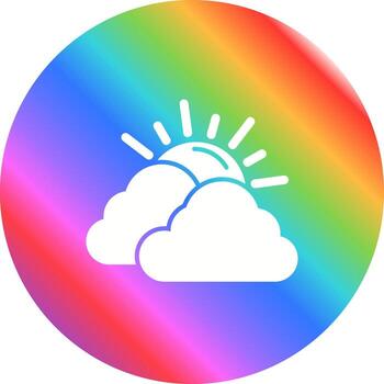 icono de vector de nube