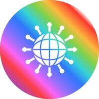 icono de vector de red