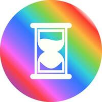 icono de vector de reloj de arena