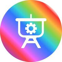 Setting Presentation Vector Icon