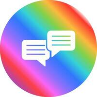 Chatting Vector Icon