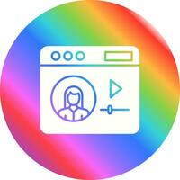 Video Tutorial Vector Icon