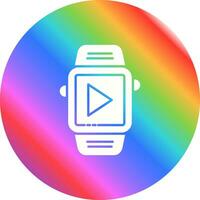 icono de vector de reloj inteligente