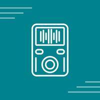 MP3 Player Vector Icon