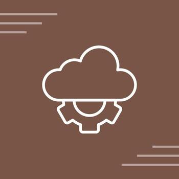 Cloud API Vector Icon