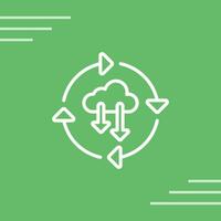 Continuous Deployment Vector Icon