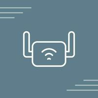 Wi-Fi Range Extender Vector Icon