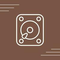 External Hard Drive Vector Icon