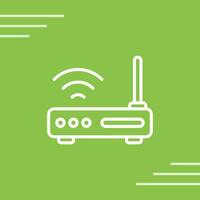 Wi-Fi Router Vector Icon