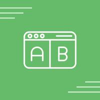 Multivariate Testing Vector Icon