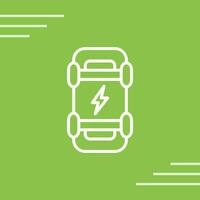 Electric Skateboard Vector Icon