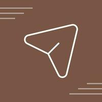 Paper Plane Vector Icon