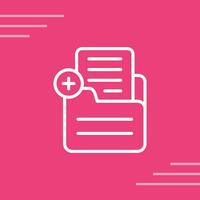 Document Add Vector Icon