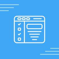Design Brief Vector Icon