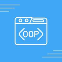 OOP Vector Icon