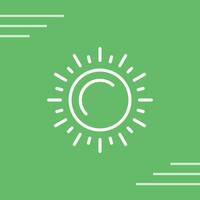 Sun Vector Icon