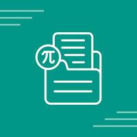 Document Insert Formula Vector Icon