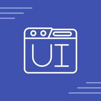 User Interface Vector Icon