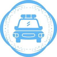 Police Car Vector Icon